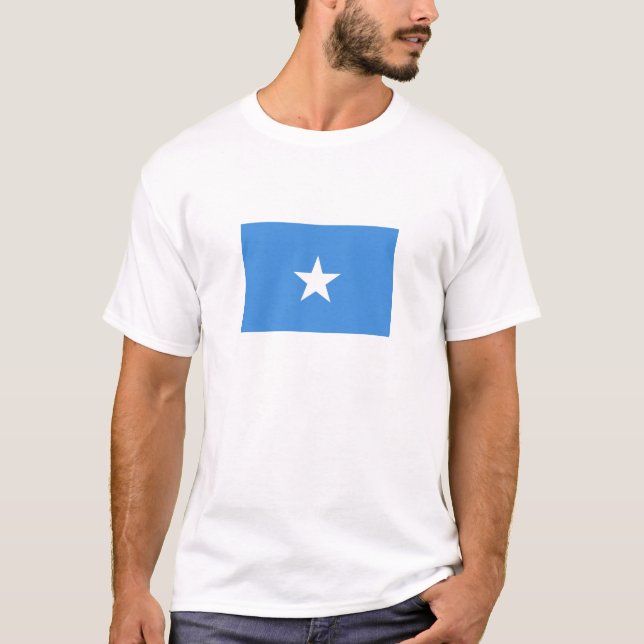 Somalia Flag T-Shirt (Front)