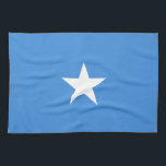 Somalia Flag Tea Towel<br><div class="desc">Patriotic flag of Somalia.</div>