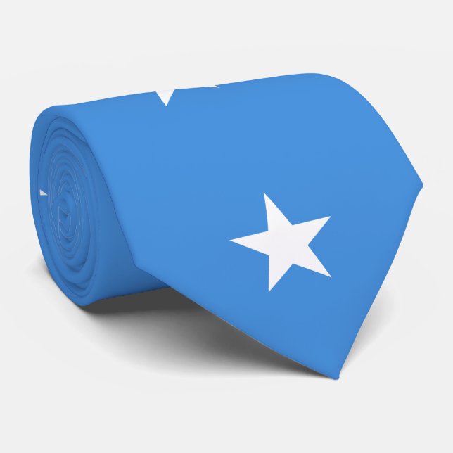 Somalia Flag Tie (Rolled)