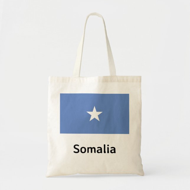 Somalia Flag Tote Bag (Front)