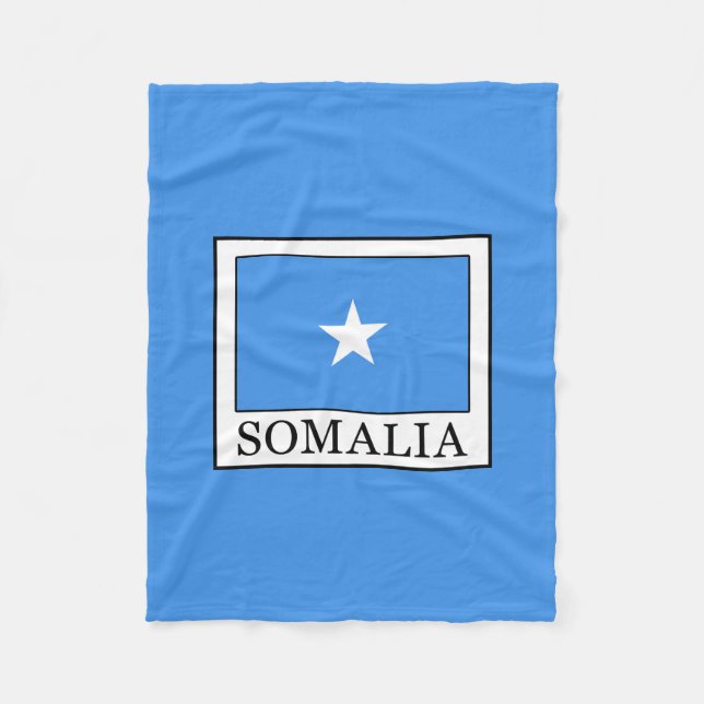 Somalia Fleece Blanket (Front)
