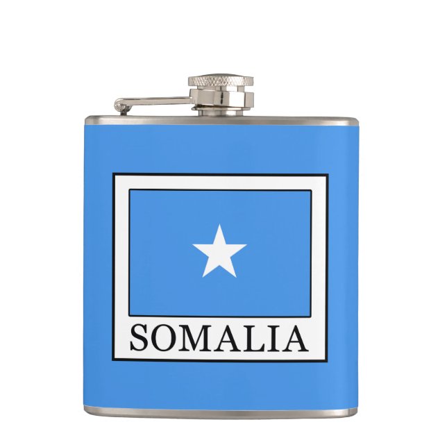 Somalia Hip Flask (Front)