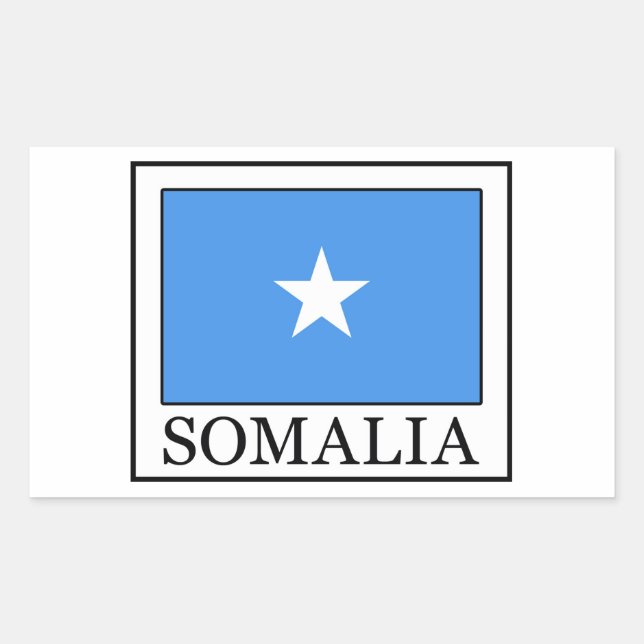 Somalia Rectangular Sticker (Front)