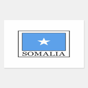 Somalia Rectangular Sticker