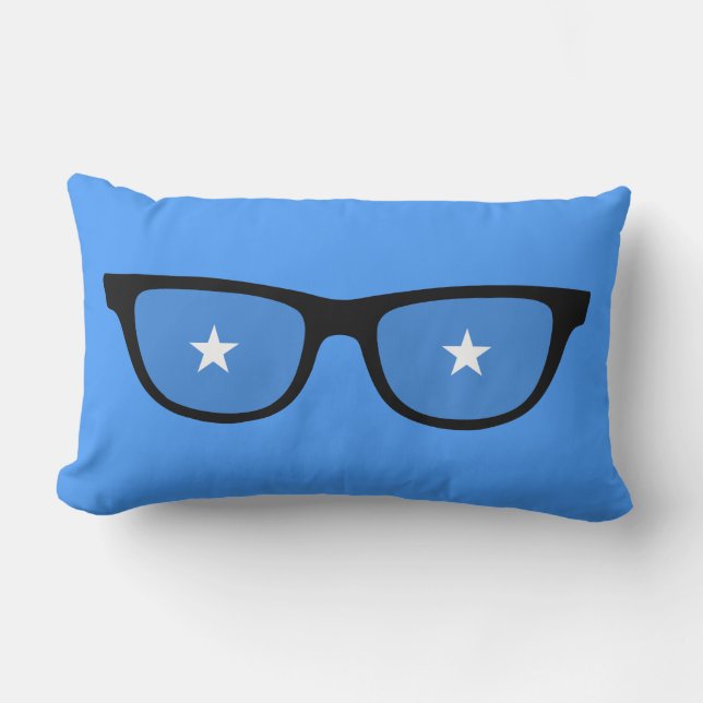 Somalia Shades custom throw pillows (Front)