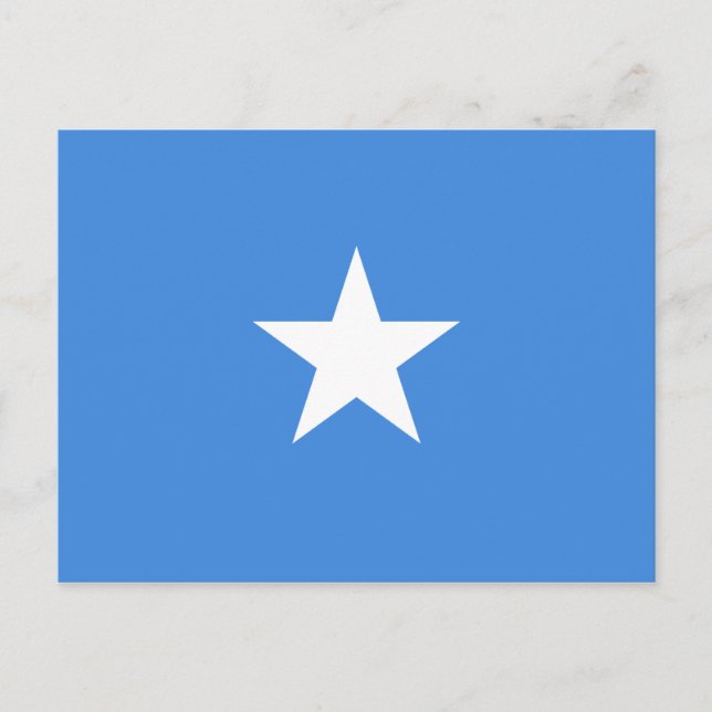 Somalia – Somalian Flag Postcard (Front)