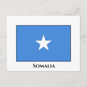 Somalia (Somalian) Flag Postcard