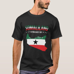 Somaliland Country Flag T-Shirt