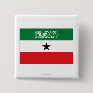 Somaliland Flag 15 Cm Square Badge