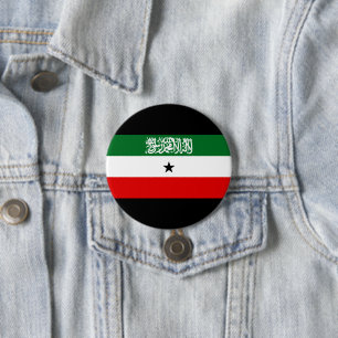 Somaliland Flag 7.5 Cm Round Badge