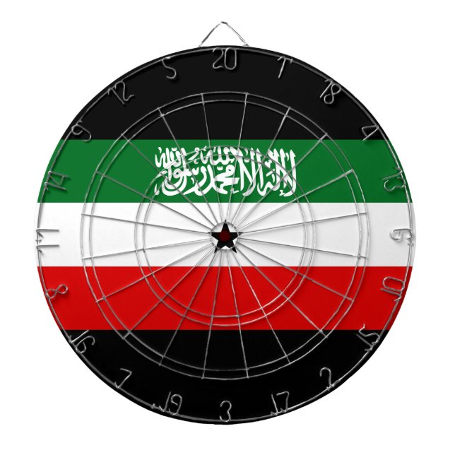 Somaliland Flag Dartboard (Front)