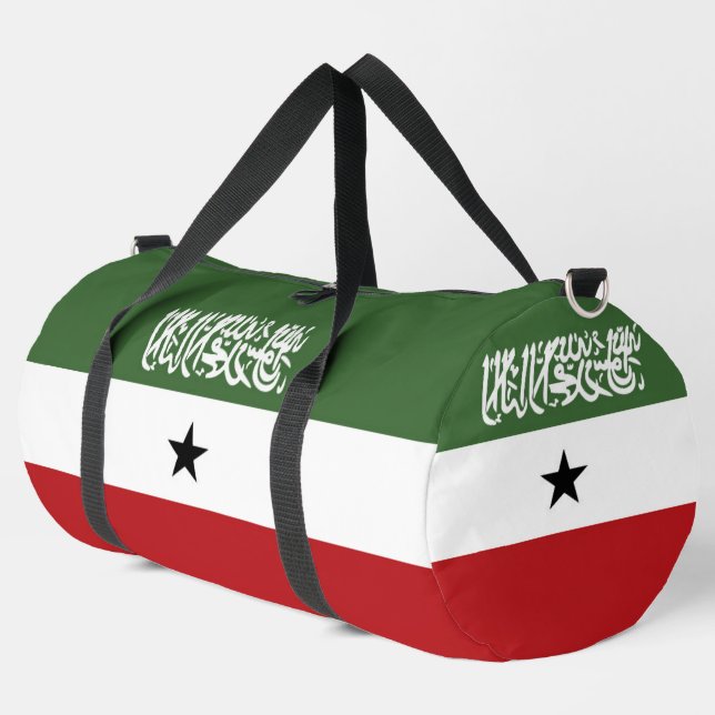 Somaliland flag duffle bag (Left Corner)