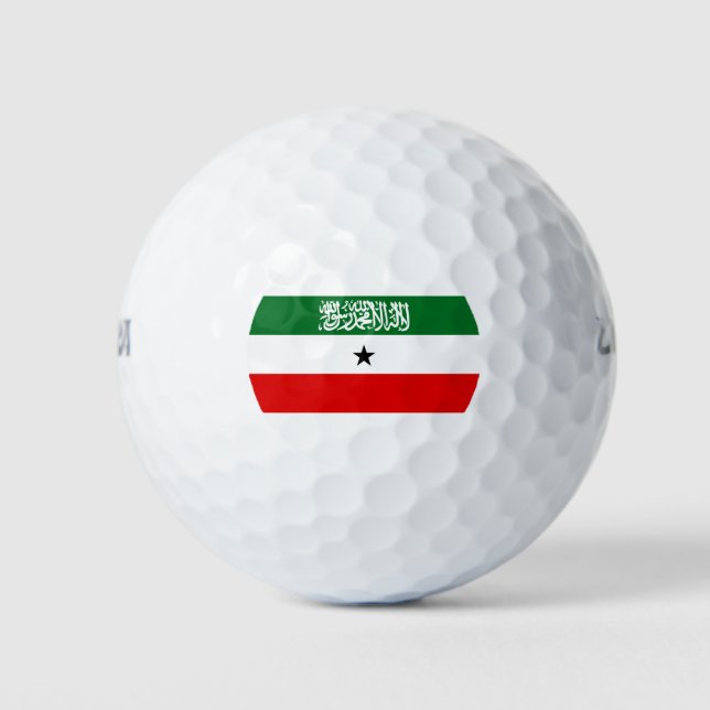 Somaliland Flag Golf Balls (Front)