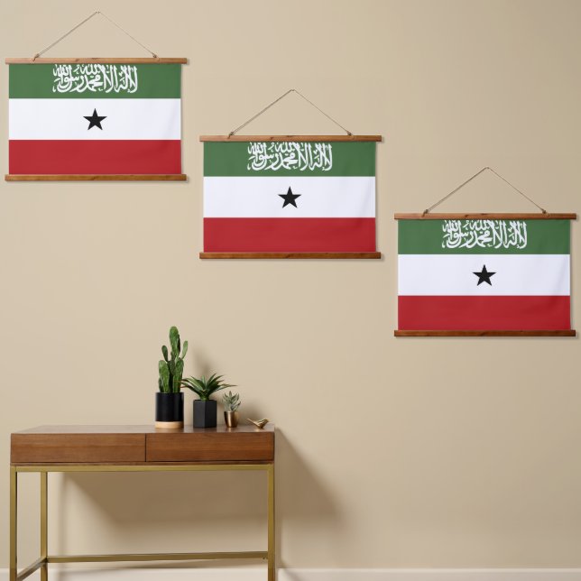 Somaliland flag hanging tapestry (Asymmetrical)
