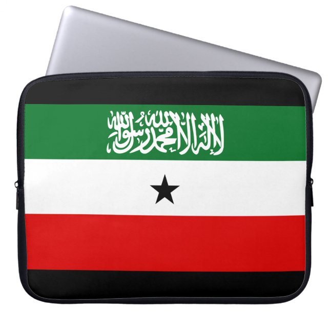 Somaliland Flag Laptop Sleeve (Front)