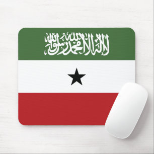 Somaliland flag mouse pad