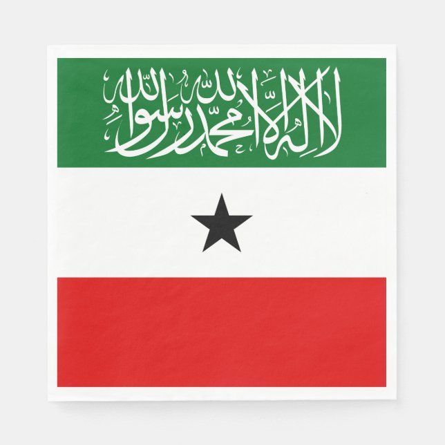 Somaliland Flag Napkin (Front)