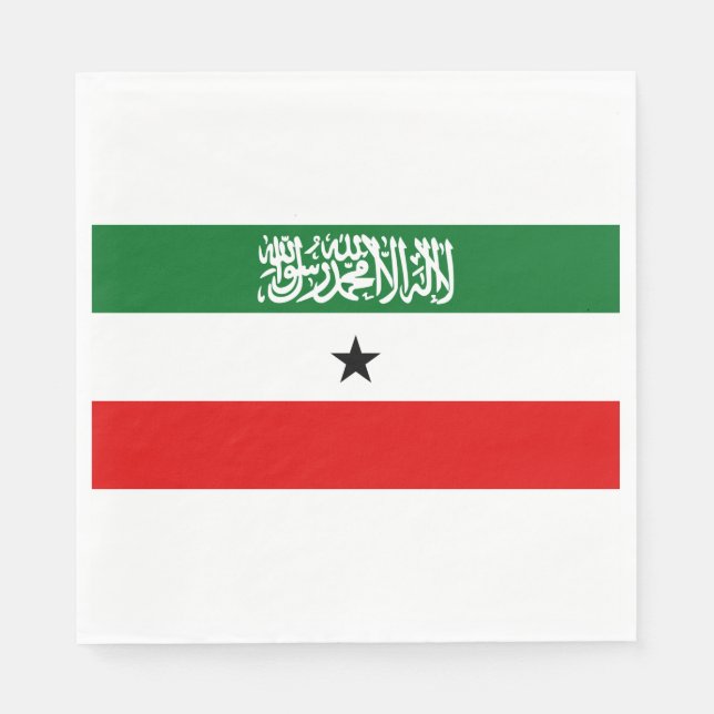 Somaliland Flag Napkin (Front)