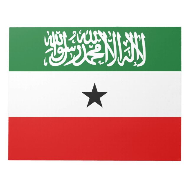 Somaliland Flag Notepad (Front)