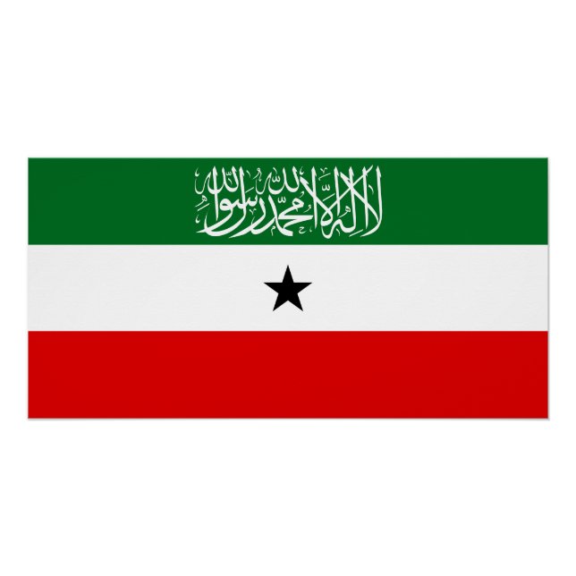 Somaliland Flag Poster (Front)