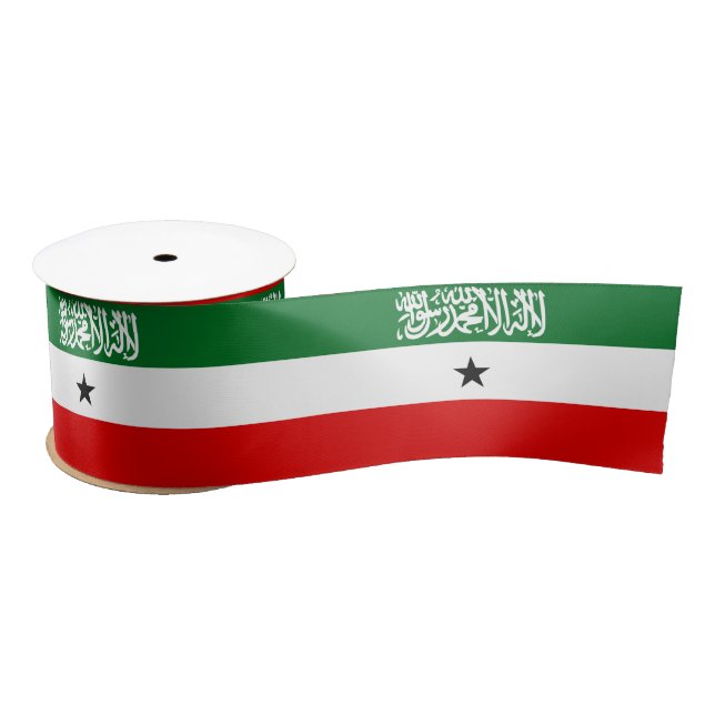 Somaliland Flag Satin Ribbon (Spool)