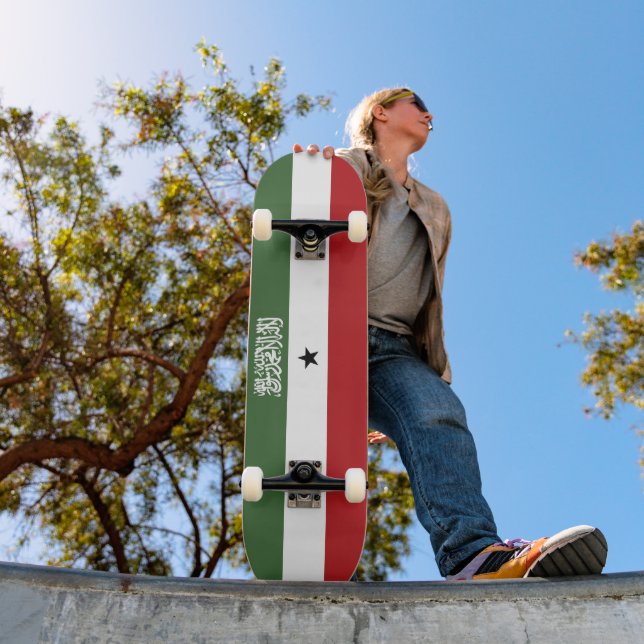 Somaliland flag skateboard (Outdoor 1)