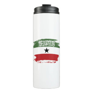 Somaliland flag thermal tumbler