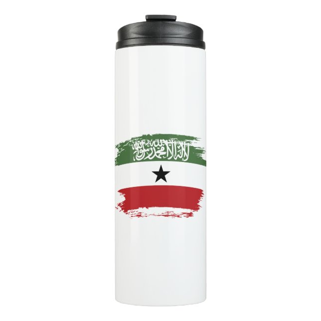 Somaliland flag thermal tumbler (Front)