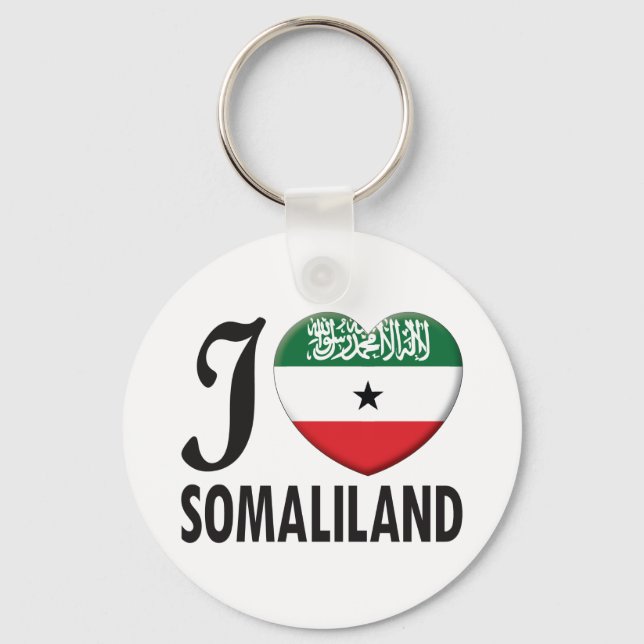 Somaliland Love Key Ring (Front)