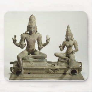 Somaskanda, Chola, Tamil Nadu (bronze) Mouse Pad