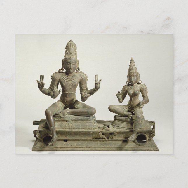 Somaskanda, Chola, Tamil Nadu (bronze) Postcard (Front)