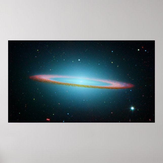 Sombrero Galaxy Poster (Front)