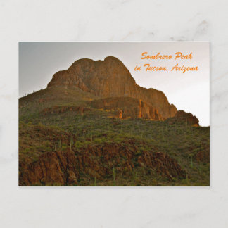 Sombrero Peak in Tucson, Arizona Postcard
