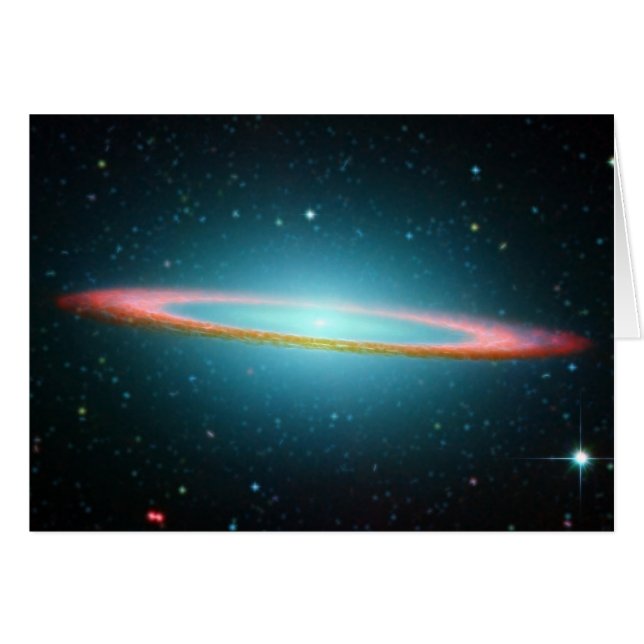 Sombrero spiral galaxy NGC 4594 (Front Horizontal)