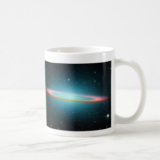 Sombrero spiral galaxy NGC 4594 Coffee Mug (Right)