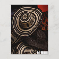Sombrero Vueltiao: postcard