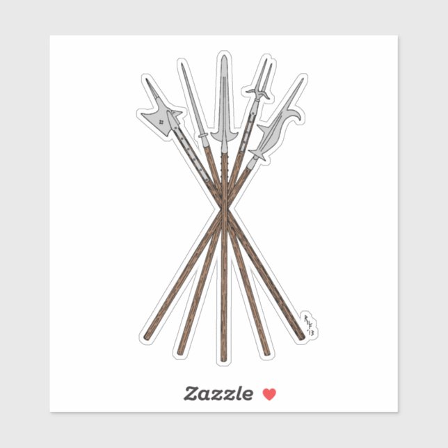 Some 16th Century Polearms (Sheet)