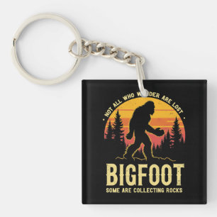Some Are Collecting Rocks Geologist Rockhounding B Key Ring
