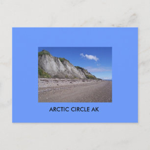 some bluff, ARCTIC CIRCLE AK Postcard
