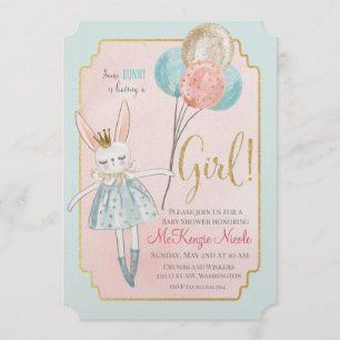 Some Bunny Baby Shower Invitation