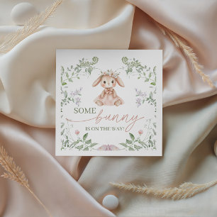 Some Bunny Baby Shower Paper Napkins