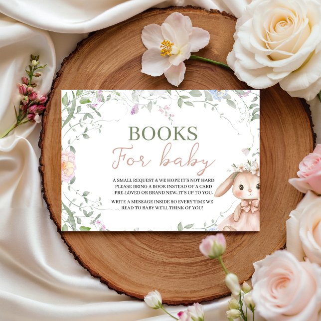 Some Bunny  Books for Baby Card (Creator Uploaded)