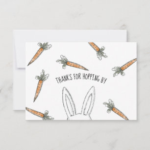 Some Bunny Boy Birthday Thank You Card