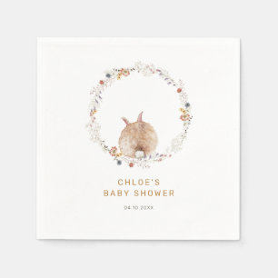 Some Bunny Easter Baby Shower Welcome Napkin