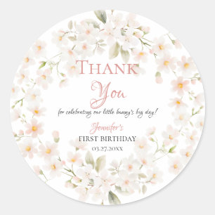 Some Bunny First Birthday Stickers