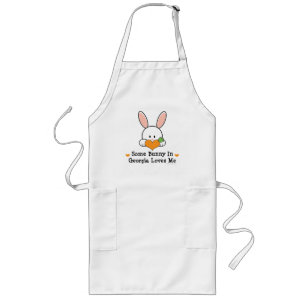 Some Bunny In Georgia Loves Me Apron