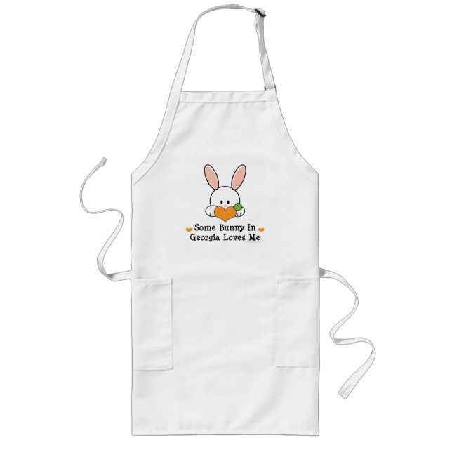 Some Bunny In Georgia Loves Me Apron (Front)
