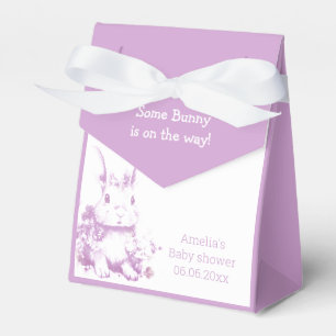 Some Bunny is coming Baby Shower  Favour Box