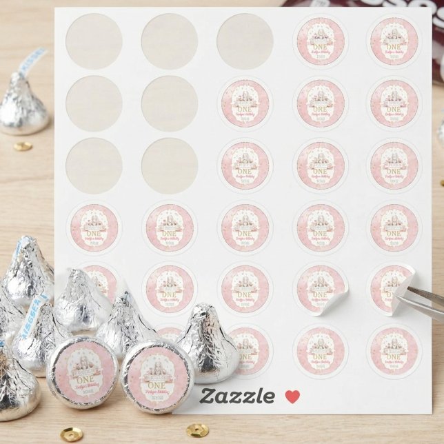 Some Bunny is Turning One 1st Birthday 0.75" Favor (Creator Uploaded)