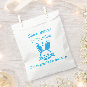 Some Bunny Is Turning One Birthday Favour Bag